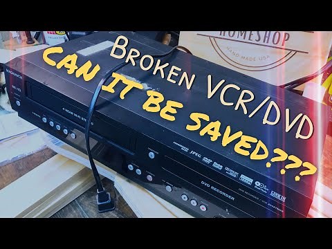 Cheap and Easy Fix for an Old Magnavox VHS to DVD Recorder