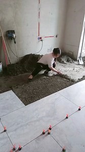 58K views · 997 reactions | The process of tiling floors and smart building ideas | Smart Builder | Facebook