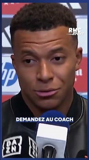 Real Madrid: "The coach told me I was the 4th striker in the squad...", explains Mbappé