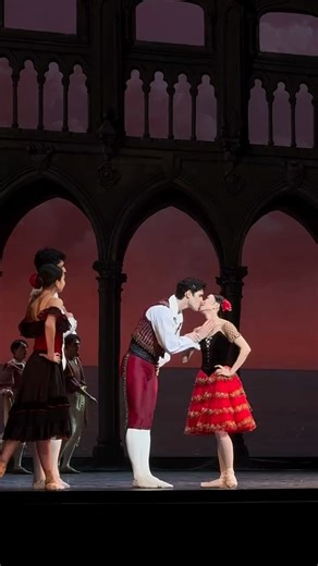 Anna Ishii on Instagram: "DQ highlights from Act 1 💃🕺✨ . . #highlights #donquixote #ballet #fun #couple #happy #comedy #funny #funnyvideos #kitri #basilio #dancers #love #couplegoals❤"