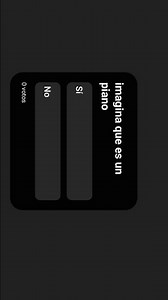 imagina que es un piano