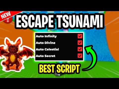 [BEST] Escape Tsunami For Brainrot Script Pastebin 2026 (AUTO INFINITY , UPGRADE ALL)