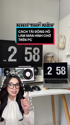CÁCH TẢI ĐỒNG HỒ LÀM MÀN HÌNH CHỜ TRÊN PC