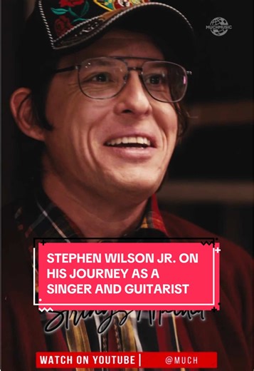 Stephen Wilson Jr. shares his journey as a singer and guitarist 🙌🔥 🎥Watch the full interview on our Youtube/MUCH⭐️