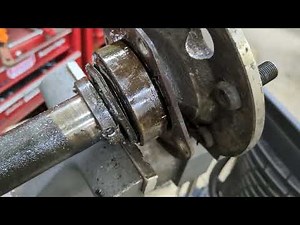 Buick Wildcat - Removing Axle Shaft Bearing
