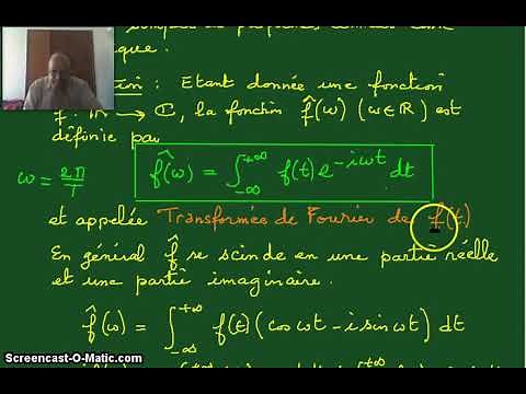 2020-transformée de Fourier -cours -1