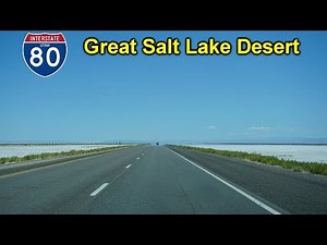 2K19 (EP 25) Interstate 80 in the Great Salt Lake Desert of Utah