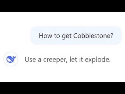 How Would DeepSeek Beat Minecraft?