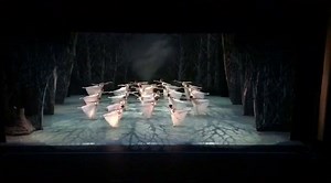 The "arabesque chugs" are one of the most challenging parts of Act 2 of for the Wilis. Not only must they maintain the arabesque position while hopping on one leg (in pointe shoes) to the other side of the stage, they must also stay in line with their Wilis counterparts! We open in 3 days!! Do you have your tickets yet? bit.ly/2kOy2tQ Video by John Mingle | Alabama Ballet