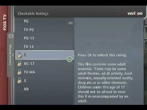 How to Setup Parental Controls on Verizon FiOS TV
