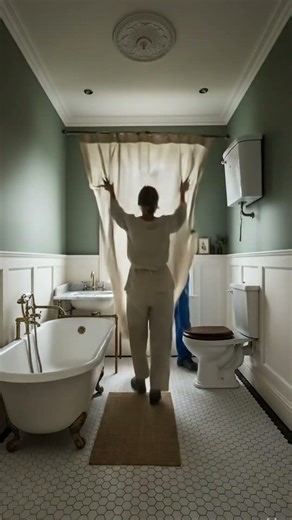 Neglected Victorian bathroom Amazing Transformation #trending #shorts #bathroom