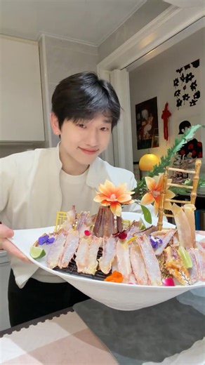 Day56 Cooking for Her｜One King Crab, Four Dishes:Tteokbokki,Seafood Porridge,Hotpot & Egg Custard🦀🍲🧡