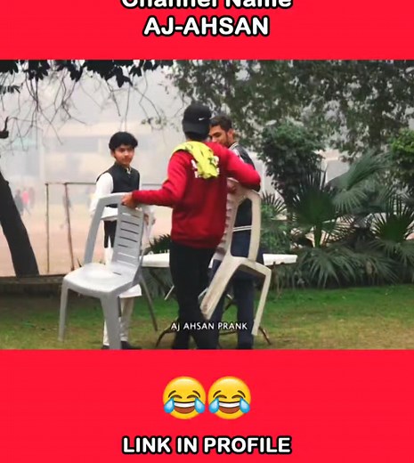 Chair polling prank #ajahsanprank #ajprank #funnyvideos #prank #AJAhsan #Ahsan #AJ #funnyvideo | AJAhsan