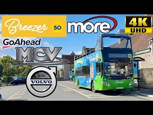 [Morebus Go South Coast: Purbeck Breezer 50 Bournemouth to Swanage via Westbourne & Sandbanks Ferry]