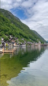 Hallstatt am See – Ein Märchen aus den Alpen ❄️🏔️#hallstatt #österreich