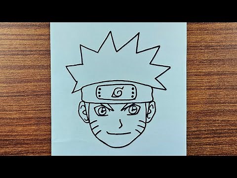 How to Draw Naruto Uzumaki || Easy Anime Drawing step by step