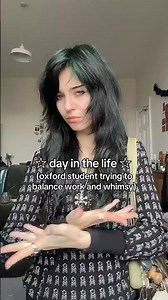oxford student day in life ☆🦇 #oxford #oxforduniversity #studytok #studytube #uni #alternative #emo