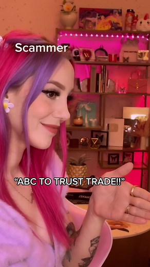 I really do fall for scams on purpose for content 😉 #roblox #adoptme