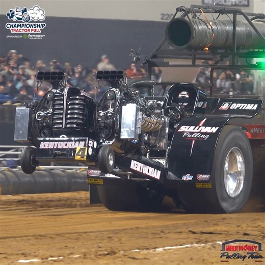 Jason Schultz | The "Kentuckian" 3 Engine Modified Tractor Pulling at the 2025 National Farm Machinery Show!! #nfms2025 #tractorpulling #modified | Instagram
