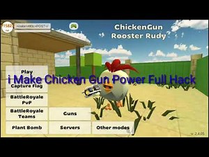 Chicken Gun Hack Power Full You No Damage | 90 Chicken Gun Helper |