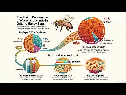 Nosema ceranae Dominance in Bees