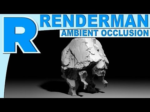 Renderman 21 Ambient Occlusion Tutorial