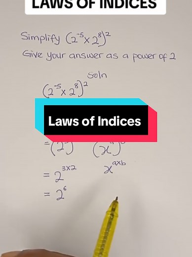 Understanding Laws of Indices in Mathematics