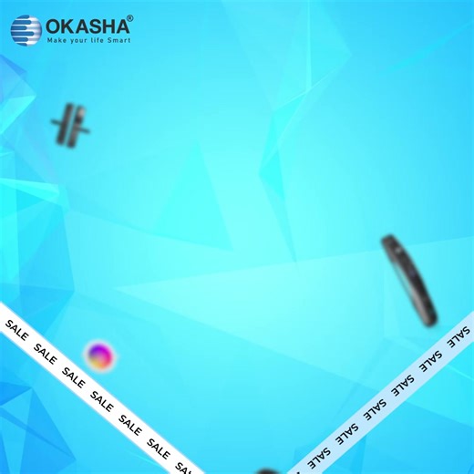 Okasha Smart brings you bari Eid ki bari sale. Get up to 65% off on your favourite smart products and make your home smart in a budget. Abhi aein and abhi shop karein from Okasha Smart. 🛒 | Okasha Smart