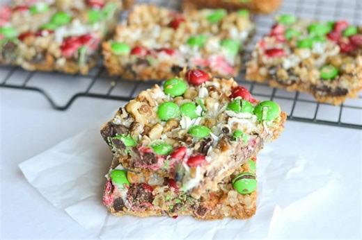Christmas Magic Cookie Bars