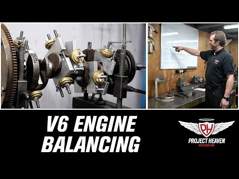 V6 Engine Balancing - How to balance an engine