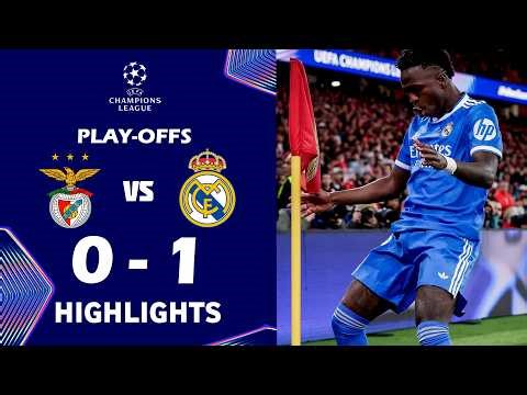 «Бенфика» — «Реал Мадрид» 0-1 | Основные моменты | Лига чемпионов УЕФА 2025/26