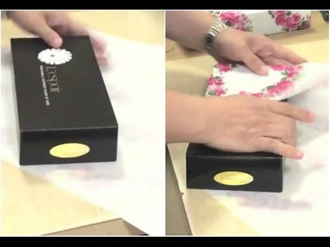 Gift Wrapping Hack, A New Way to Wrap a Gift in 15 Seconds Flat