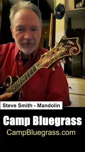 Steve Smith teaches you how to play the mandolin at Camp Bluegrass!