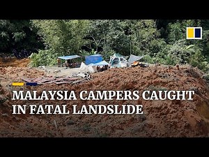 Malaysia landslide kills at least 18 campers overnight, countless still missing