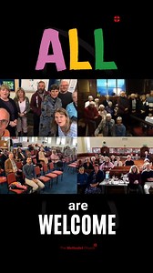 1.8K views · 1.3K reactions | One simple message: all are welcome. Join the diverse voices of our church communities to stand together to share a message of welcome, hope, and peace. We’re a Connexion connected by our commitment to welcome all, and the knowledge that each and every one of us is worthy of equal value and dignity: loved by God, no strings attached. #AllAreWelcome | The Methodist Church | Facebook
