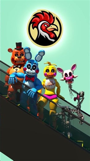 FNAF 2 Classics vs FNAF 2 Movie Animatronics Standoff