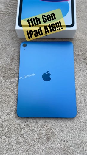 Apple IPad A16 11th Gen Blue - Unboxing #shorts #apple #ipad #ipad11thgen