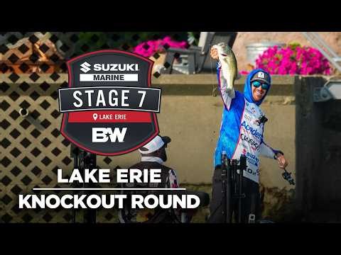 Bass Pro Tour | Stage 7 | Lake Erie | Knockout Round Highlights