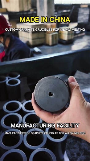 Custom Graphite Crucibles for Metal Melting Manufacturer of Graphite Crucibles for Alloy Melting