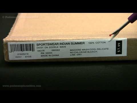 How to Read The Fabric Bolt Information Tag