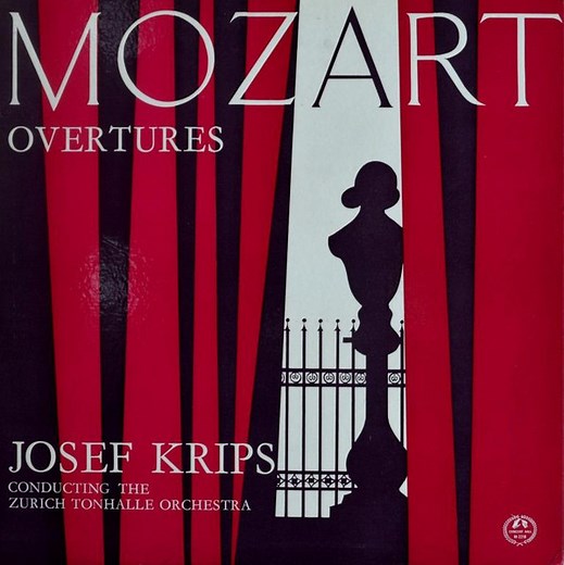 Mozart - Zurich Tonhalle Orchestra, Josef Krips - Overtures