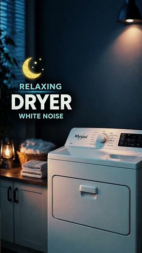 Relaxing Dryer Sounds 🧺💤 #shorts