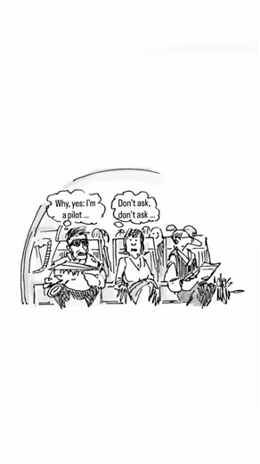 #pilot #airline #crewlife #airplane #flight #flying #travel #drawing #cartoon #art | Cartoon Dept.