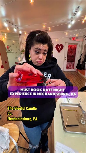 Unique Date Night Experience at The Gleeful Candle Co.