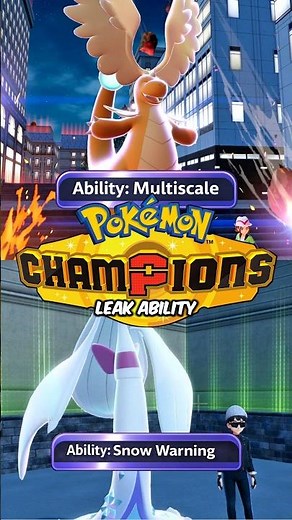 🚨Mega Dragonite Multiscale & Mega Froslass Snow Warning OP #pokemon #pokemonchampions #shorts