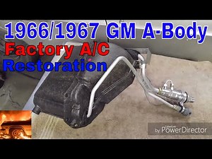 1966 1967 GM A-body Factory A/C Restoration