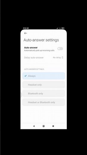🙏✅🔥how to enable auto call answer in Android #best #mobilephone #prosettings