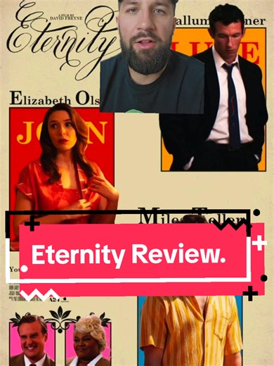 Quick Eternity Review. Overall it's a super enjoyable rom-com that I wasn't expecting to like as much as I did. I gave it a 3.5/5. #Eternity #love #choices #movies #romcom