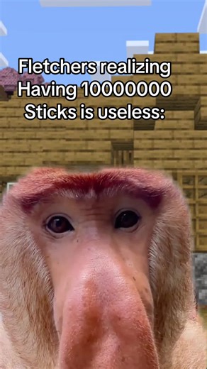 Fletchers in Minecraft: The Stick Dilemma