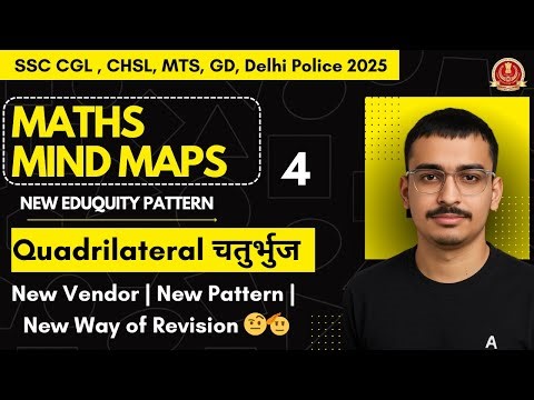 Maths Mind Maps For Quick Revision | New Eduquity Pattern | SSC CGL , CHSL, CPO, MTS, GD, DP 2025